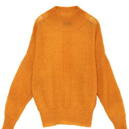 艾格Etam純色針織套頭上衣 時尚與舒適的完美結(jié)合